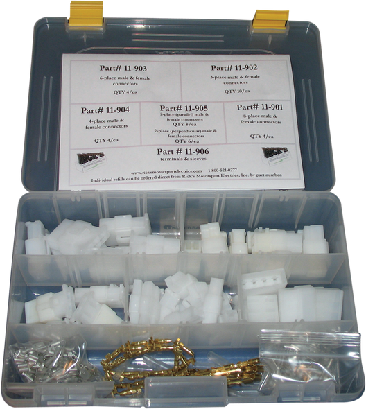 RICK'S MOTORSPORT ELECTRIC 11-501 KIT WIRE CONNECTOR