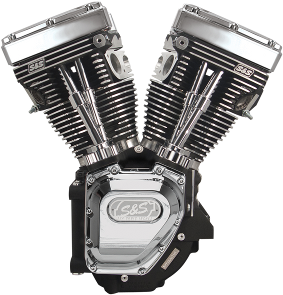 S&S Cycle 310-0282A T124 Long Block Engine - Touring | Dyna