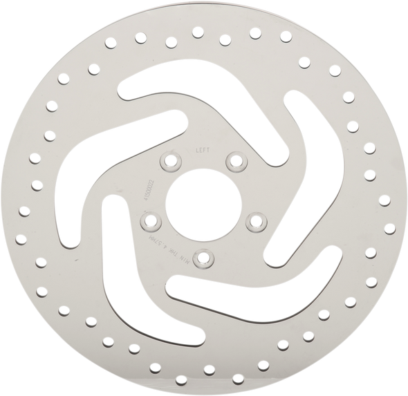 DRAG SPECIALTIES 1710-3048 ROTOR BRK FR POL ST15-17