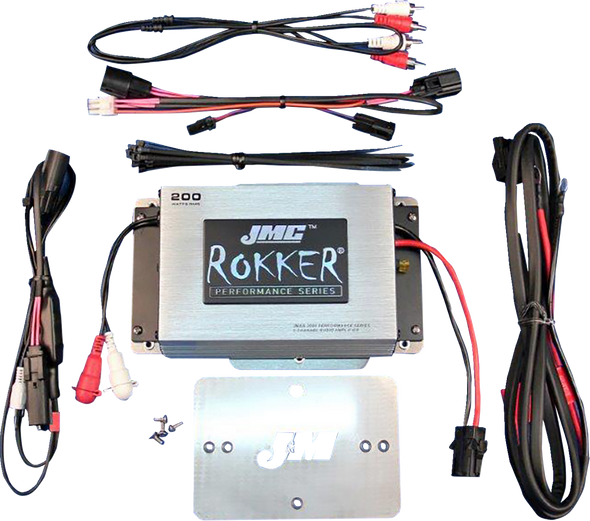 J & M JMA6-200HR15 200 W Amplifier Kit - Fltr