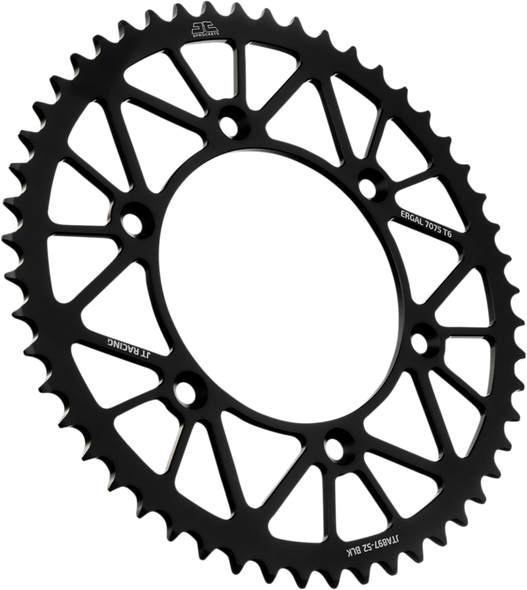 JT Sprockets JTA897.52BLK Rear Sprocket - Black - 52-Tooth