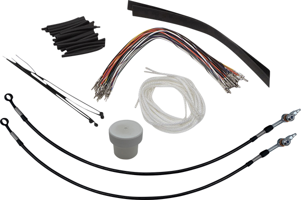 Fat Baggers Inc. 109714-B Installation Kit - Hydraulic Clutch - 14" - Black