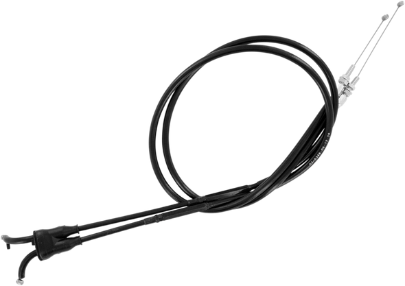 Motion Pro 03-0348 Black Vinyl Throttle Push-Pull Cable Set