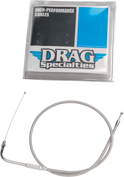 DRAG SPECIALTIES 0650-0318 CABLE THROT BRAID 32.5"