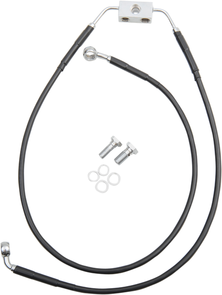 DRAG SPECIALTIES 1741-3806 LINE BR F FXDB2-17BK UP+6