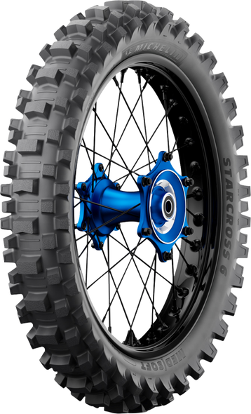 Michelin 51903 Tire - StarCross 6 Medium Soft - Rear - 120/80-19 - 63M