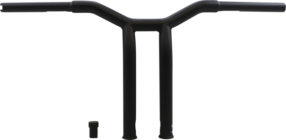 Burly Brand B12-6052SB Dominator Handlebar - Raked - 12" - Matte Black