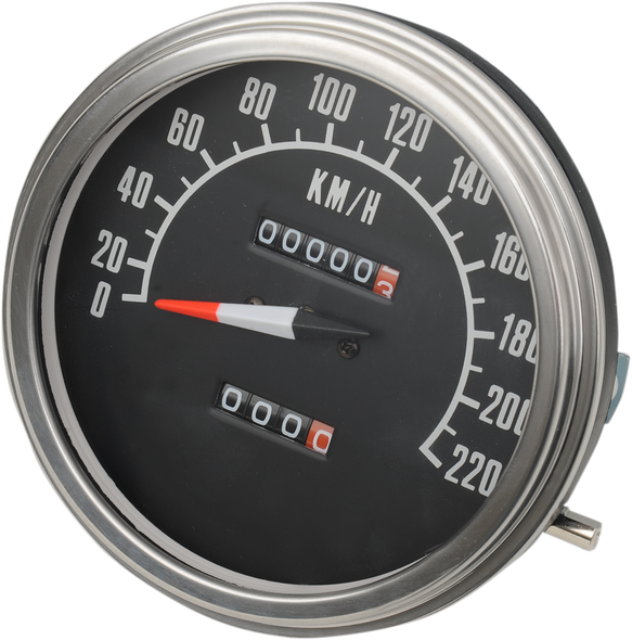 DRAG SPECIALTIES 2210-0346 SPEEDO 2:1 68-84FACE KM/H