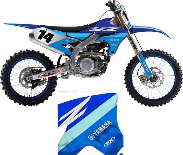 Factory Effex 27-51204 Candy Chrome Series Trim Graphics Kit - for Yamaha - Yz