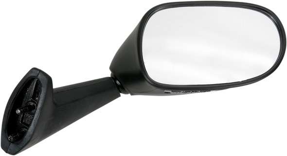 Emgo 20-86891 Mirror - Side View - Oval - Black - Right