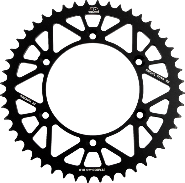 JT Sprockets JTA808.48BLK Rear Sprocket - for Suzuki - Black - 48 Tooth