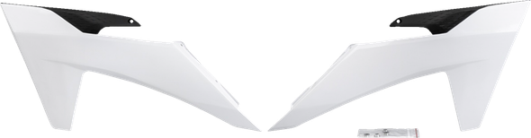 Ufo KT05011#042 Radiator Covers - 20-26 OEM White/Black