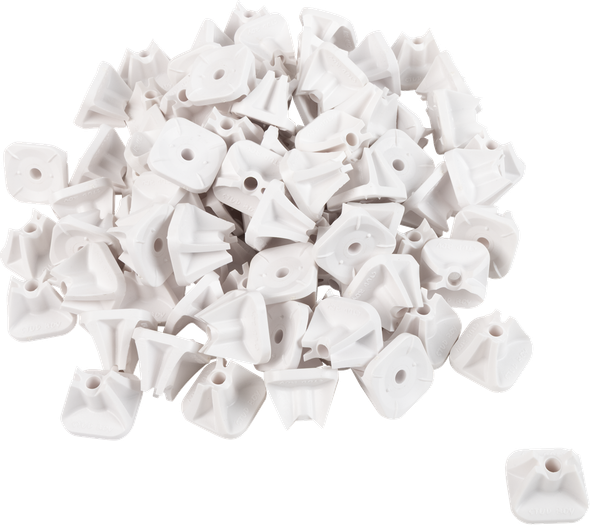 STUD BOY 2513-P8-WHT BACKER PRO SNG WH 84PK