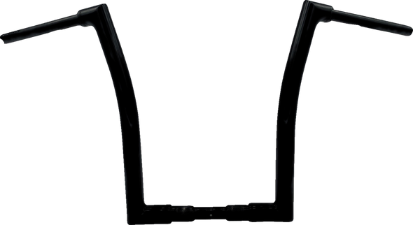 Fat Baggers Inc. 616016-B 1-1/2" Ez Install Flat Top Handlebar - 16" - Black