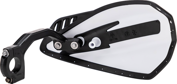 Cycra 1CYC-0056-237 Cyclone Handguards - White/Black