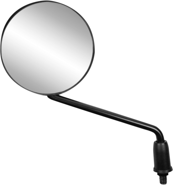 Parts Unlimited 0640-1479 Mirror - Side View - Round - Black