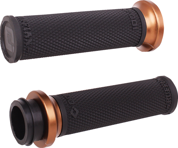 Odi V30HTWB-Z Ruffian Lock-On Street Grips - TBW - Black/Bronze