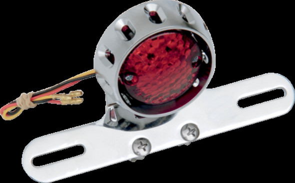 DRAG SPECIALTIES 2010-0796 TAILLIGHT LP CHR BOB