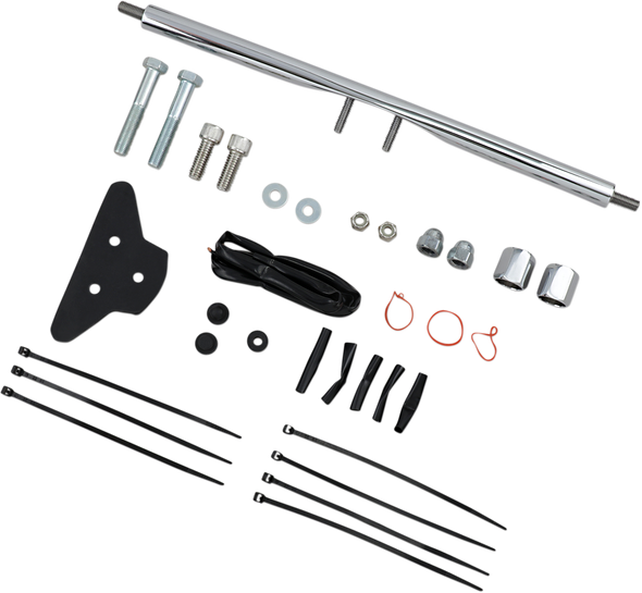 Drag Specialties DS-280318 Rear Turn Signal Relocation Kit fits 73-01 FX XL