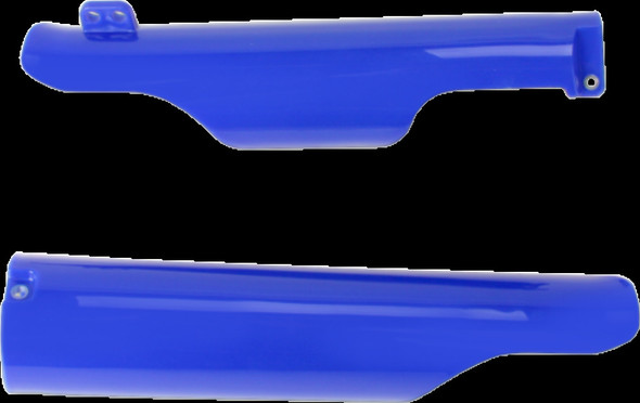 Acerbis Lower Fork Cover Set YZ Blue - Fits: Yamaha YZ250 2005-2007