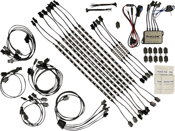 Custom Dynamics PG-TKE-KIT ProGLOW Light Kit - for Harley Davidson Trike