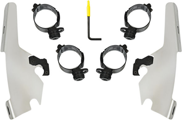 Memphis Shades MEK2044 Mount Kit Batwing FLSB Polished