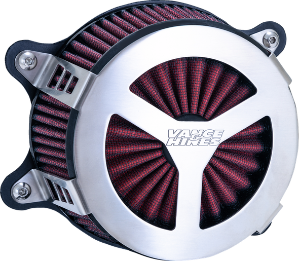 Vance & Hines 71454 VO2 Radiant III Air Intake - Brushed
