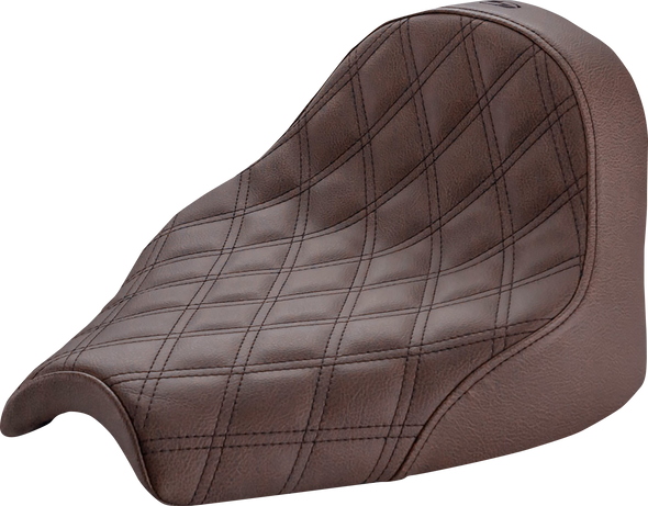 Saddlemen I21-04-002BLS Renegade Solo Seat - Lattice Stitched - Chief 22-24