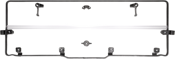 Seizmik 50-32001KIT Folding Windshield - Rear - for Polaris - Ranger
