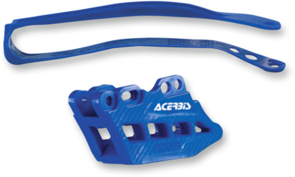 Acerbis Chain Guide and Slider Kit 2.0 YZ Blue - Fits: Yamaha YZ450F 2009-2018