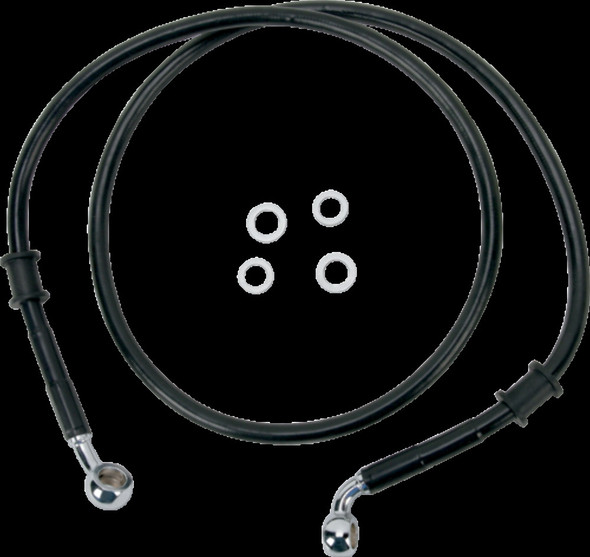 DRAG SPECIALTIES 1741-2786 BRAKELINE 08-10 FXST BLK