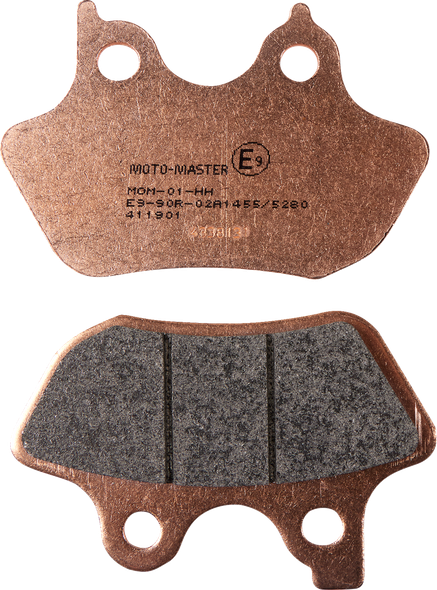 MOTO-MASTER 411901-PU Brake Pads - Sintered Series