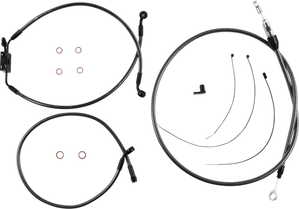Magnum Shielding 7871126 Karbonfibr Designer Handlebar Installation Kit