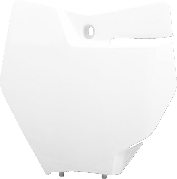 Polisport 8664900002 Number Plate - OEM White - for KTM
