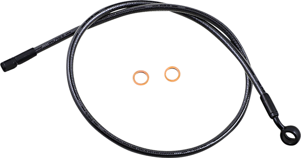 Magnum Shielding AS478136 Brake Line -12mm-35° - 36" - Black Pearl