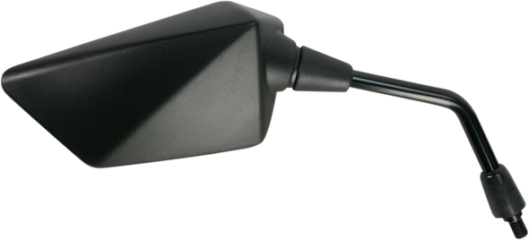 Emgo 20-49221 Mirror - Side View - Polygon - Black - Right