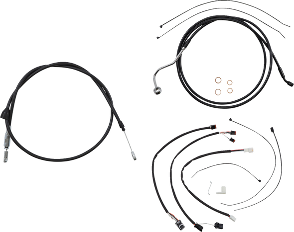 Magnum Shielding 4861152 Xr Handlebar Installation Kit - 21-22 Flhr - Black