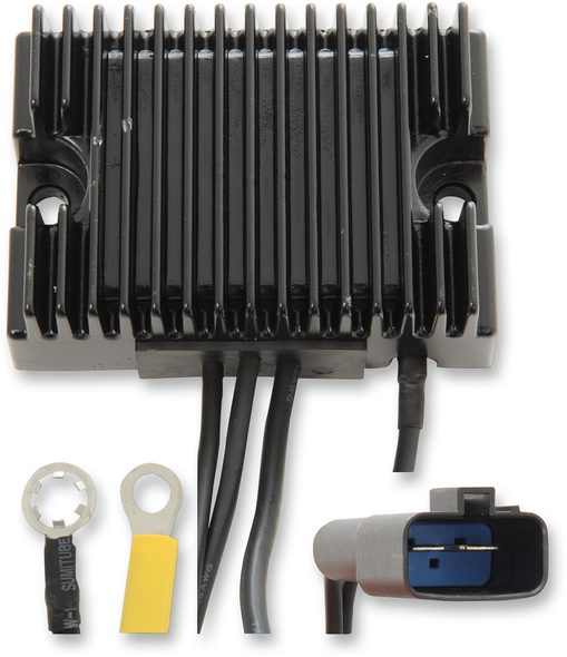 Drag Black Premium Voltage Regulator 32 Amp for Harley 2000 Softail 74512-00