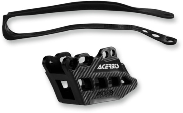 Acerbis Chain Guide and Slider Kit 2.0 Black - Fits: Yamaha YZ450F 2009-2018