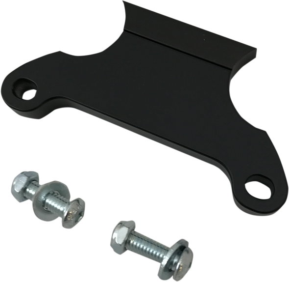 LA Choppers LA-7390-02M T-Bar Gauge Mount - Flat Black - 1.5" Diameter