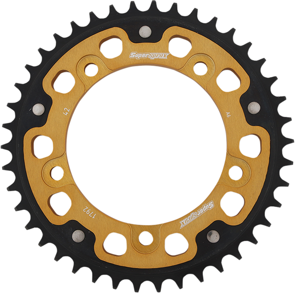 Supersprox RST-1792-42-GLD Stealth Rear Sprocket - Gold - for Suzuki/Triumph