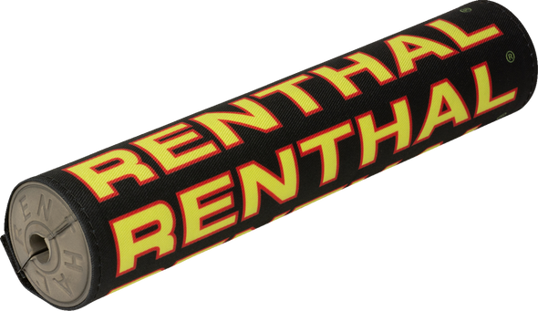 Renthal P355 Vintage Sx Crossbar Pad - Black/Red/Yellow