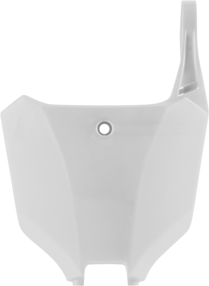 Acerbis 2858850002 Front Number Plate - White