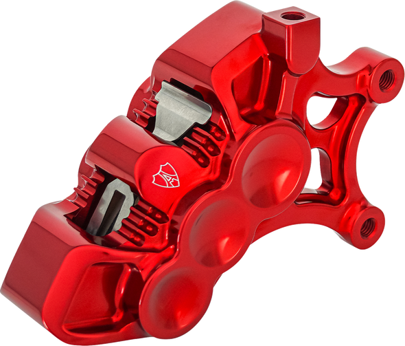 Arlen Ness 320-113 Monoblock Axial Brake Caliper - 14" - Right - Red