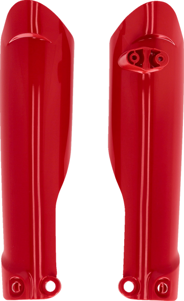 Acerbis 2980630004 Fork Cover - Lower - Red
