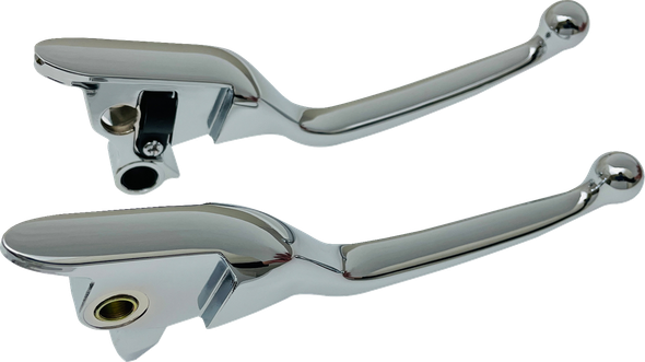 Drag Specialties Lever Set - Narrow - Chrome