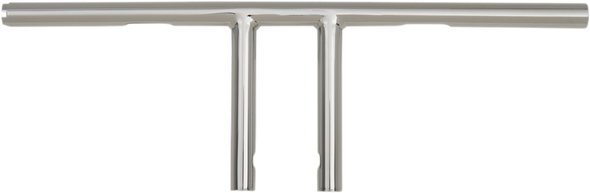 Drag Specialties Handlebar - T-Bar - Dimpled - 6" - Chrome