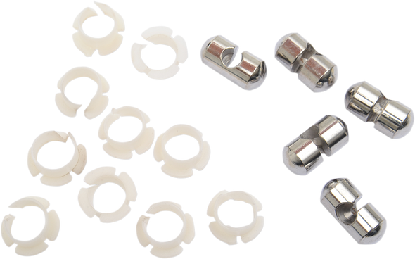 Eastern Motorcycle Parts Y-21-433 Clutch/Brake Cable Anchor Pin and Bushings Kit