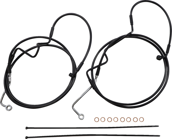 Magnum Shielding 486972 Xr Handlebar Installation Kit - Stainless Steel