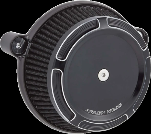 Arlen Ness Black Stage 1 M8 Big Sucker Air Cleaner Kit for 17-24 Harley Touring